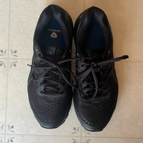 Asics Gel Kayano Running Shoes Sneakers Women's Size 8 T696N Black - Picture 4 of 10